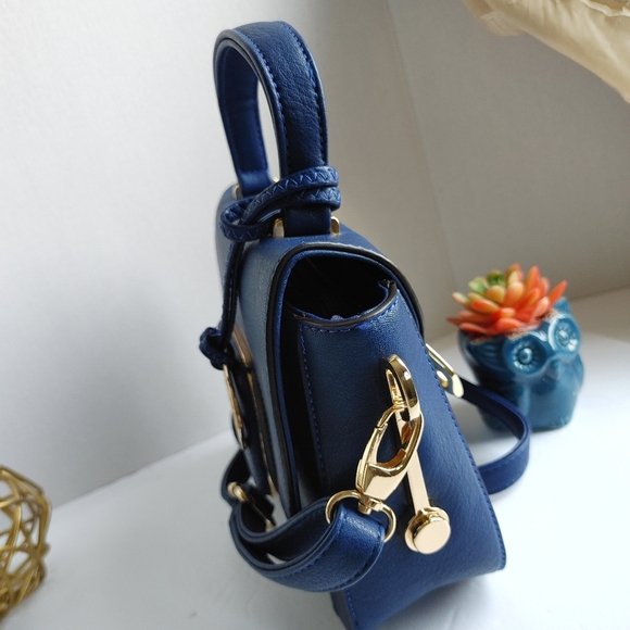 Sorrentino Blue Crossbody Bag - Picture 4 of 8